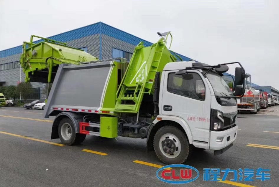 Dongfeng Duolika Furika Dual-Compartment Waste-Sorting Compression Garbage Truck Dongfeng Duolika Furika Dual-Compartment Waste-Sorting Compression Garbage Truck