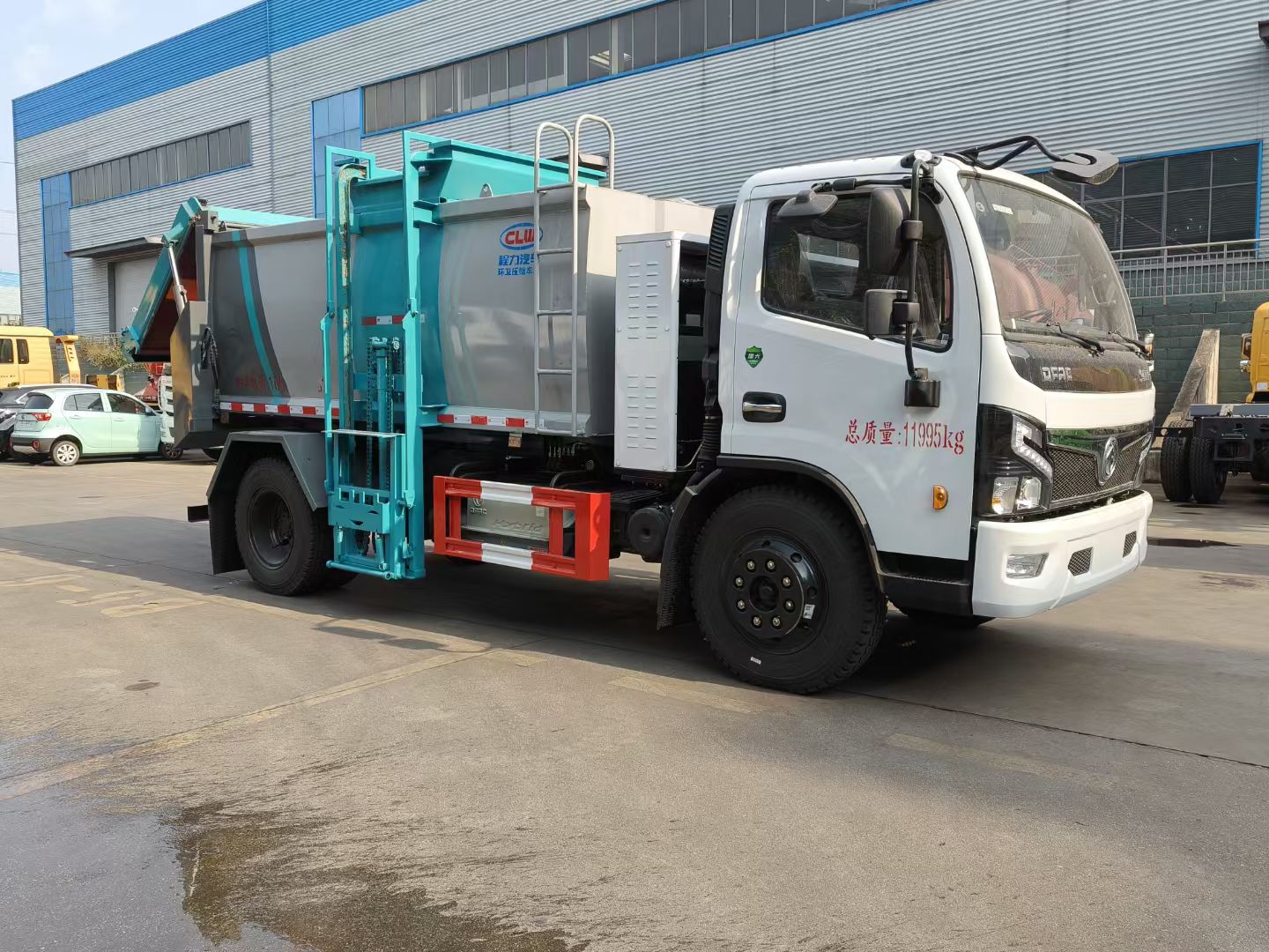 Chengli Furuika Oil-Electric Hybrid Kitchen Waste Truck (9 m³) Chengli Furuika Oil-Electric Hybrid Kitchen Waste Truck (9 m³)
