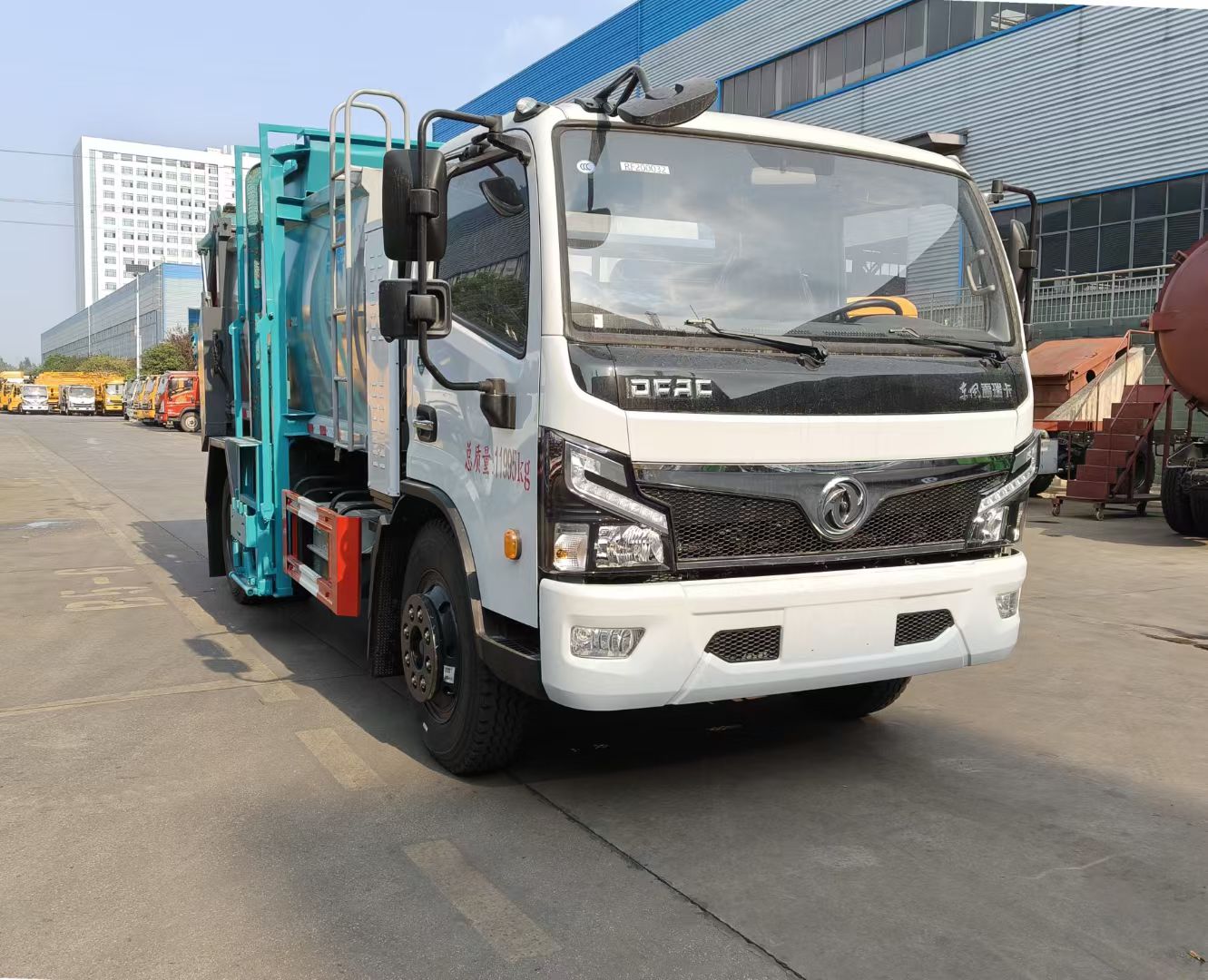 Chengli Furuika Oil-Electric Hybrid Kitchen Waste Truck (9 m³) Chengli Furuika Oil-Electric Hybrid Kitchen Waste Truck (9 m³)
