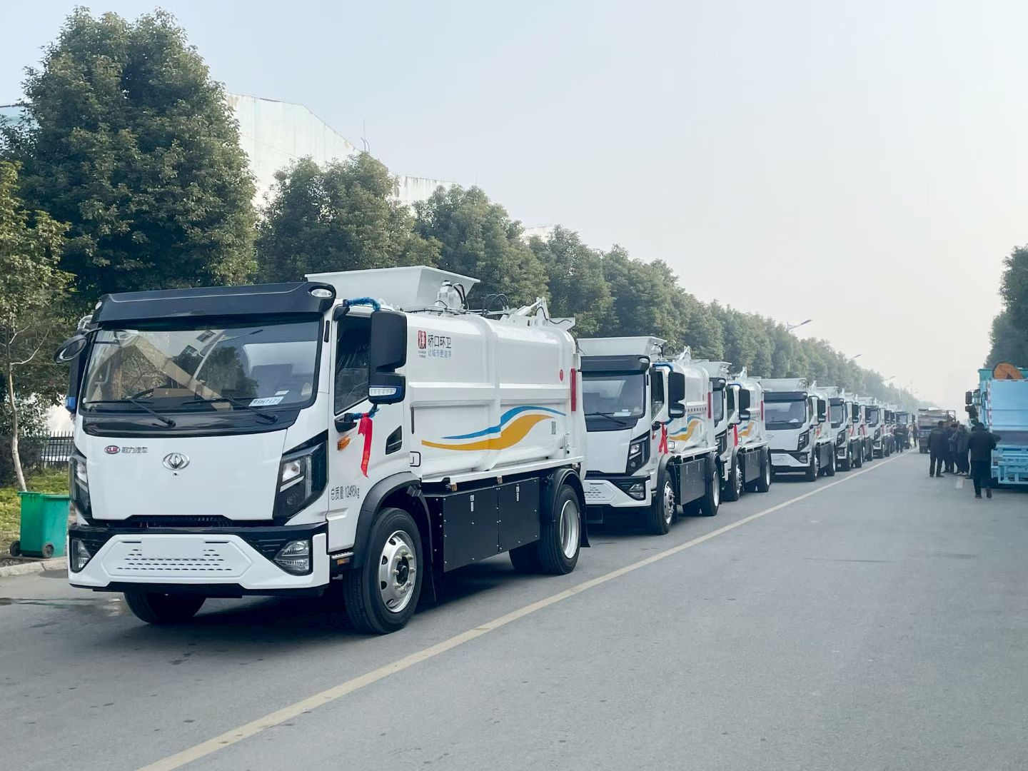 Chengli New-Energy Pure Electric Kitchen Waste Collection Truck Chengli New-Energy Pure Electric Kitchen Waste Collection Truck