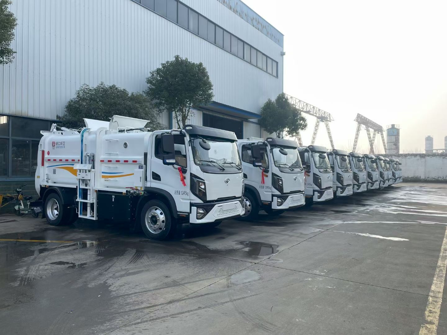 Chengli New-Energy Pure Electric Kitchen Waste Collection Truck Chengli New-Energy Pure Electric Kitchen Waste Collection Truck