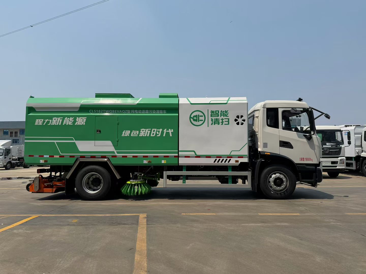 Dongfeng Tianjin All-Electric Road-Pollution Cleaning Vehicle (Deep-Clean Sweeper) Dongfeng Tianjin All-Electric Road-Pollution Cleaning Vehicle (Deep-Clean Sweeper)