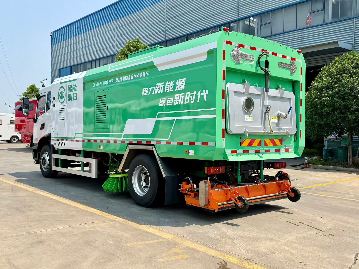Dongfeng Tianjin All-Electric Road-Pollution Cleaning Vehicle (Deep-Clean Sweeper) Dongfeng Tianjin All-Electric Road-Pollution Cleaning Vehicle (Deep-Clean Sweeper)