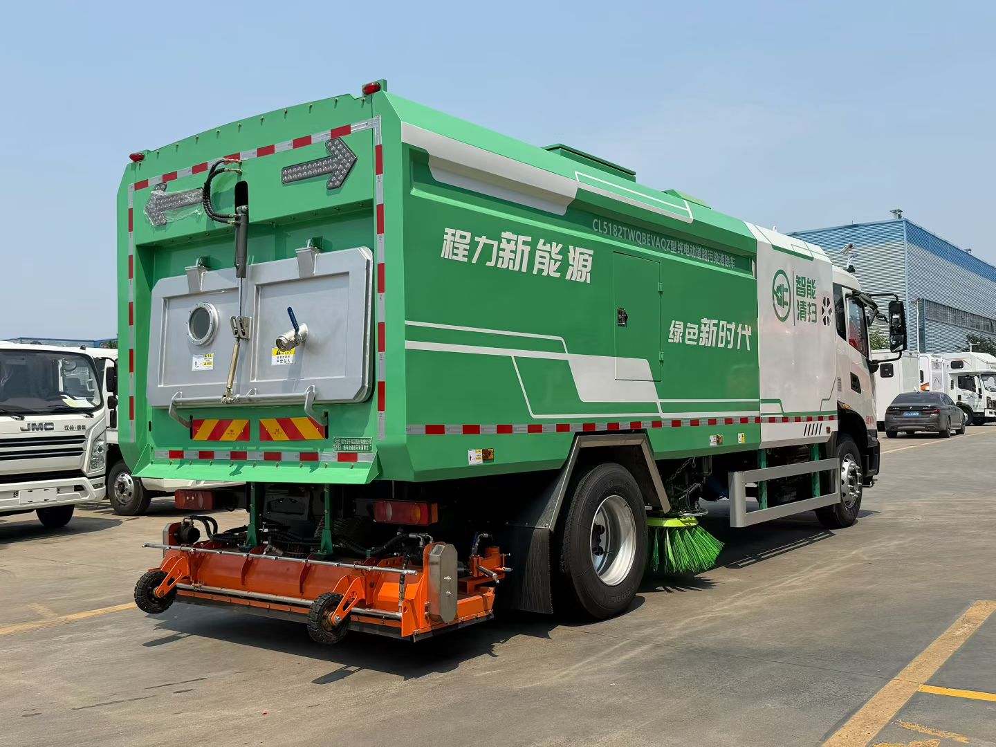 Dongfeng Tianjin All-Electric Road-Pollution Cleaning Vehicle (Deep-Clean Sweeper) Dongfeng Tianjin All-Electric Road-Pollution Cleaning Vehicle (Deep-Clean Sweeper)