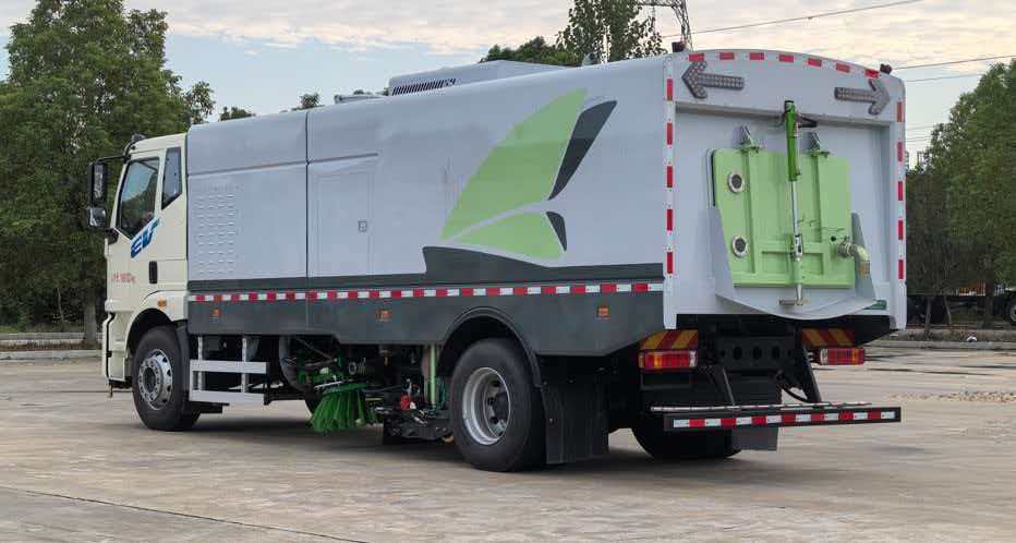 Chengli New-Energy 18-Ton Electric Sweeper-Washer on FAW Jiefang CA1181P62L2BEV1 Chassis Chengli New-Energy 18-Ton Electric Sweeper-Washer on FAW Jiefang CA1181P62L2BEV1 Chassis